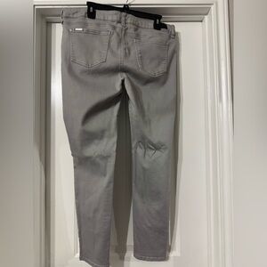 Celebrity Pink Women's Gray Straight Leg Jeans